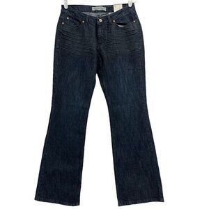 Canyon River Blues Women Navy Denim Jeans Size 8 Modern Fit Boot Cut Stretch NWT